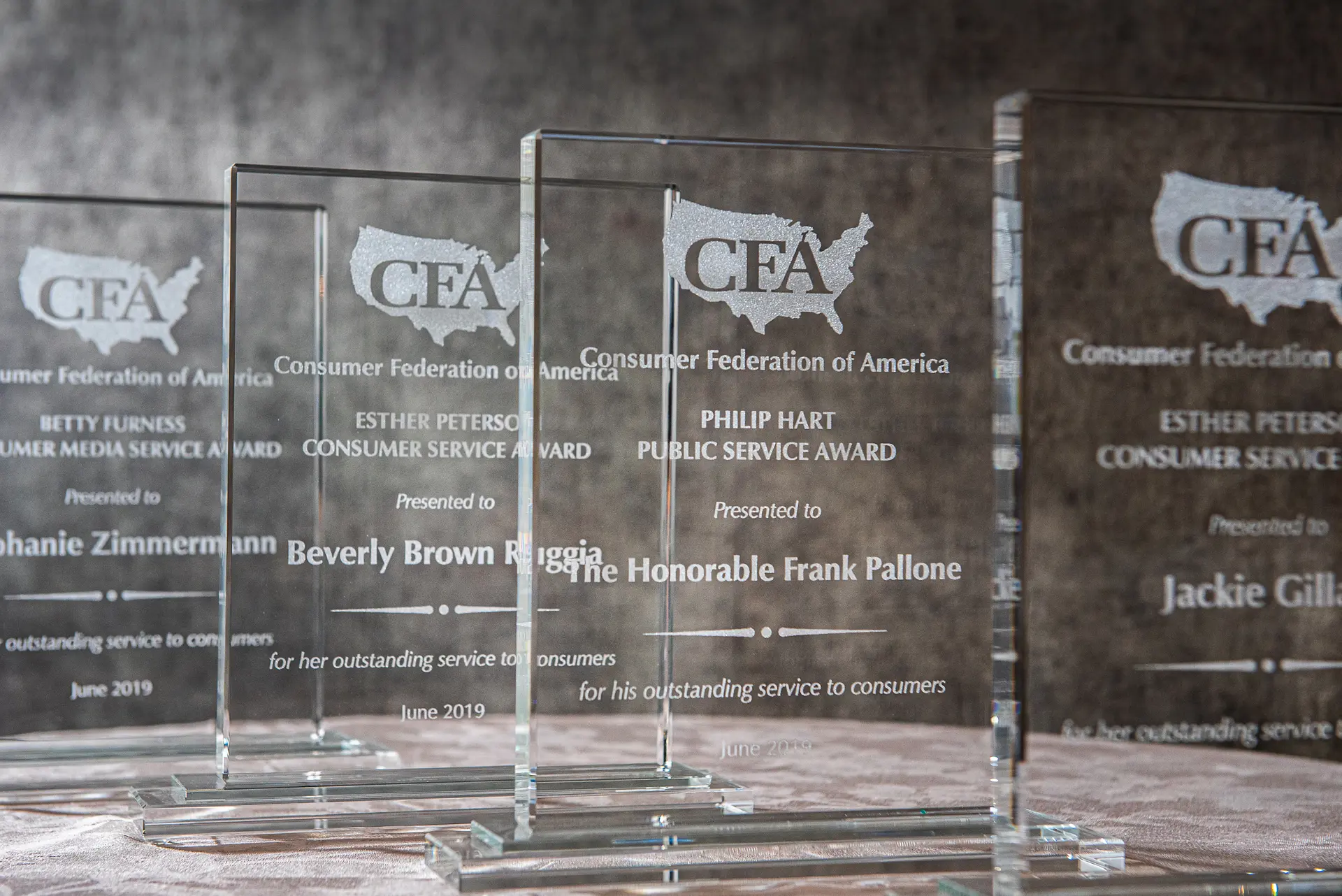 2019 Award Plaques
