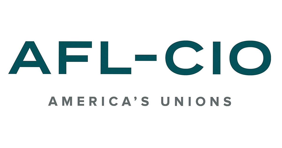 Afl Cio Logo White Tag 1200X630
